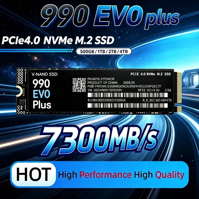 M.2 Nvme 4Tb Pcie 4.0 Ssd - NOVO SSD NVMe PCIe 4.0 990