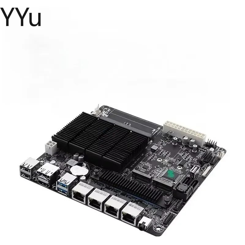 para N5105 8505 N100 N305 N150 - Nas Motherboard N100 6 Sata avaliação e preço