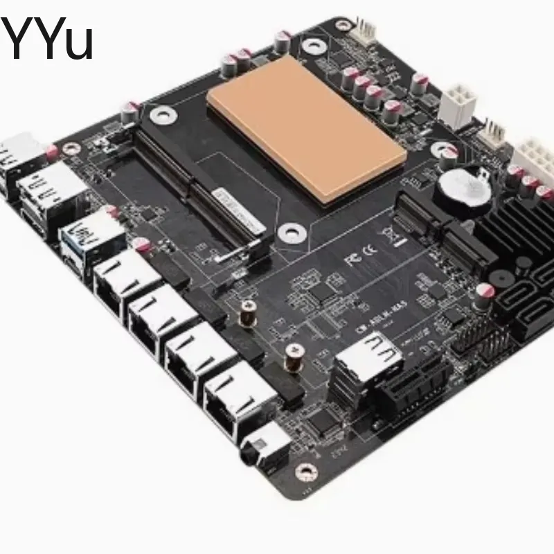 para N5105 8505 N100 N305 N150 - Nas Motherboard N100 6 Sata avaliação e preço