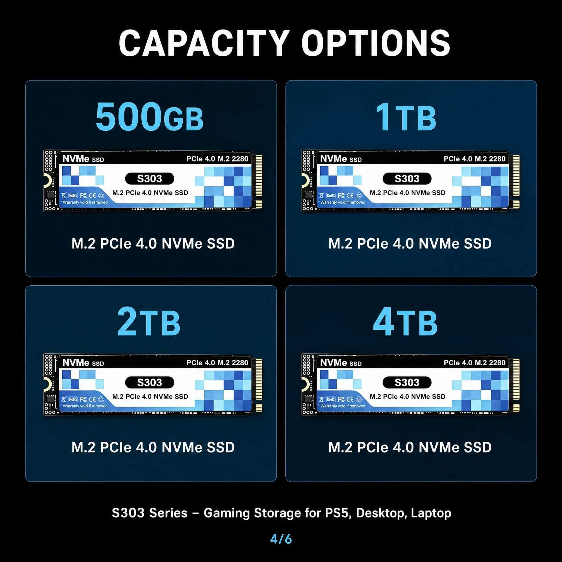 SSD NVMe M.2 PCIe 4.0 Original - M.2 Nvme 4Tb Pcie 4.0 Ssd avaliação e preço