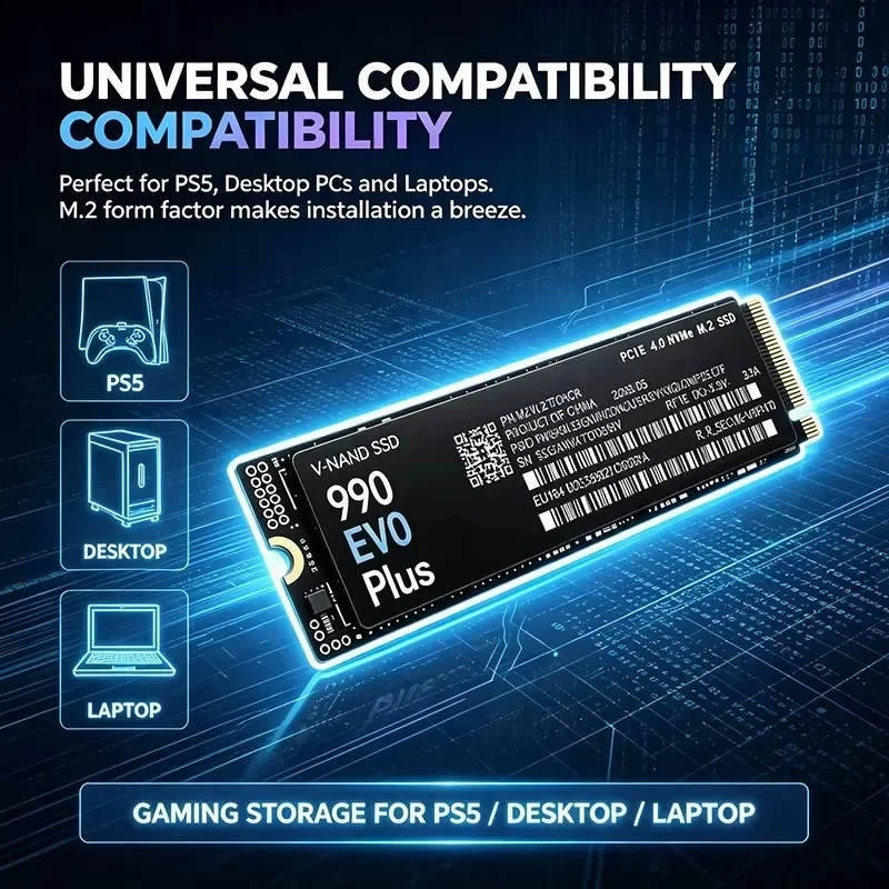 NOVO SSD NVMe PCIe 4.0 990 EVO - M.2 Nvme 4Tb Pcie 4.0 Ssd avaliação e preço