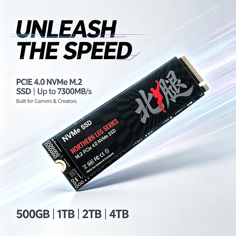 SSD NVMe NORTHERN LEG de 7300  - M.2 Nvme 4Tb Pcie 4.0 Ssd avaliação e preço