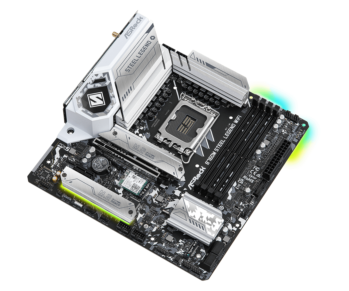 Placa-mãe ASROCK B760M STEEL L - Lga 1700 Ddr5 Itx Motherboard avaliação e preço