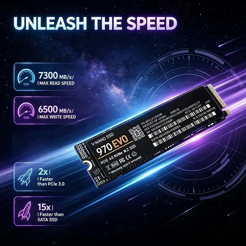 SSD 970 EVO NVMe M.2 2280 PCIe - M.2 Nvme 4Tb Pcie 4.0 Ssd avaliação e preço