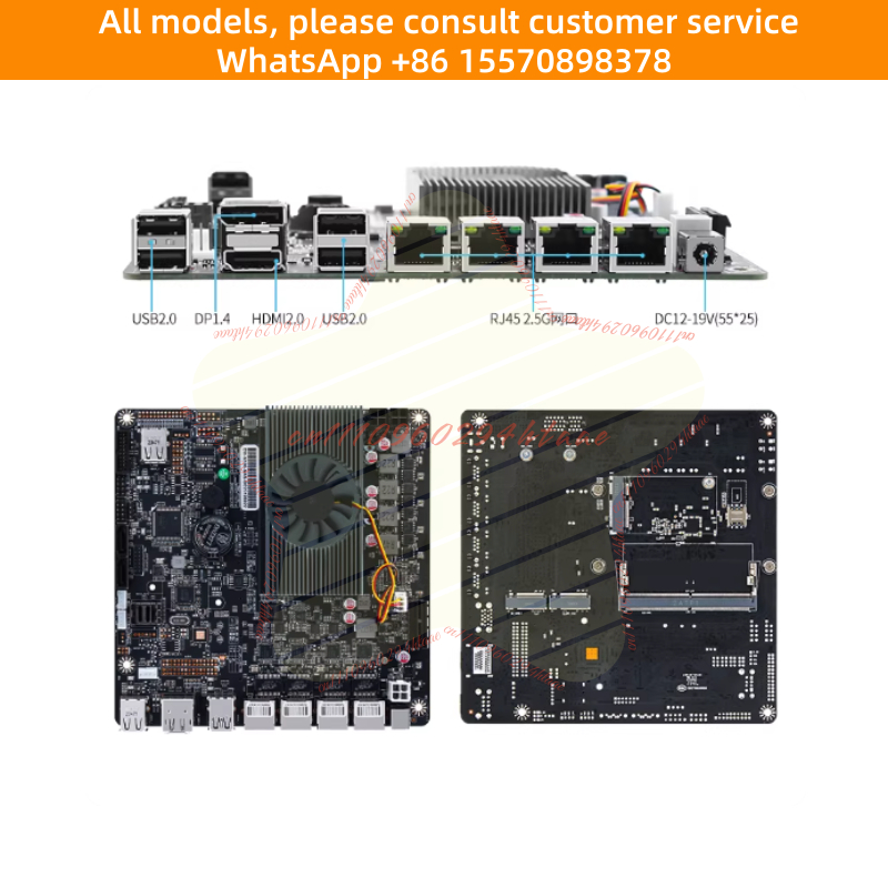 Placa-Mãe N100 Mini ITX NAS co - Nas Motherboard N100 6 Sata avaliação e preço