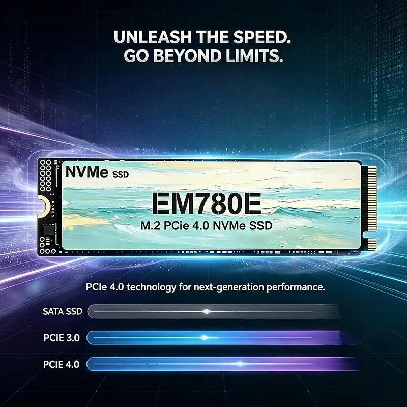 SSD M.2 NVMe PCIe 4.0 EM780E 5 - M.2 Nvme 4Tb Pcie 4.0 Ssd avaliação e preço